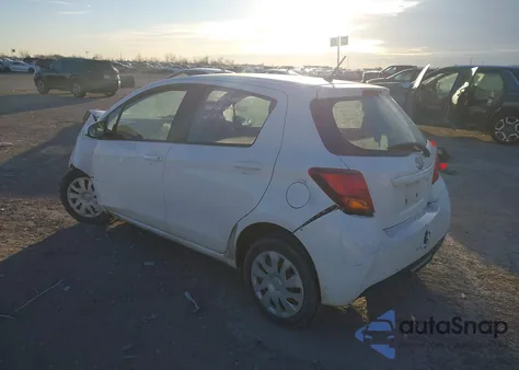 2015 Toyota Yaris L из США, поврежденный, VIN VNKKTUD30FA042187